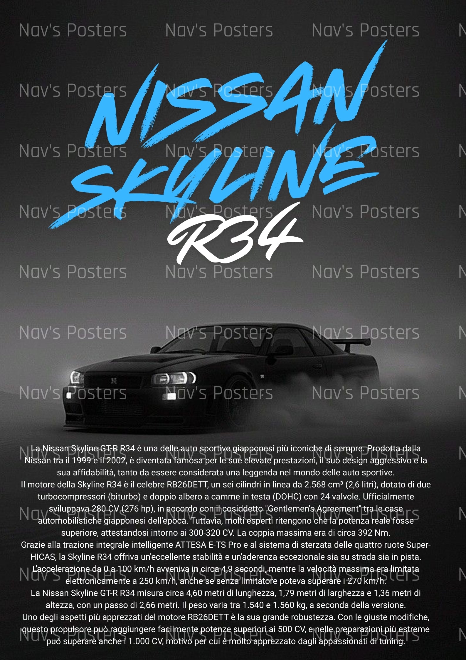 Nissan Skyline r34